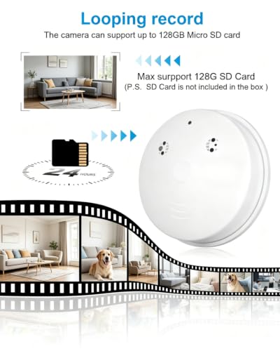 hidden camera package contents view | Smaronics