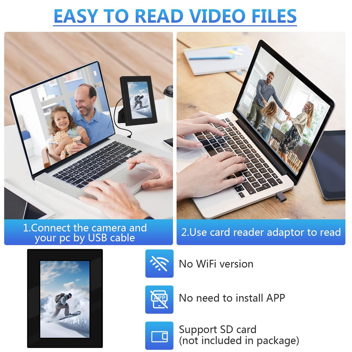 hidden camera picture frame 1080p hd mini spy cam clip and build detai