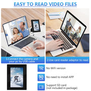 hidden camera picture frame 1080p hd mini spy cam clip and build detai