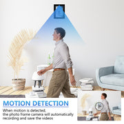 hidden camera picture frame 1080p hd mini spy cam side profile product