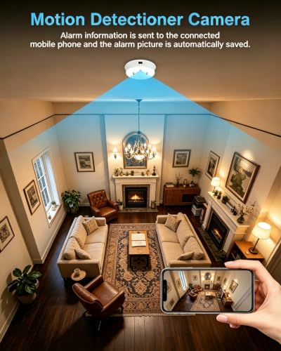 Hidden Camera with 1080P HD Live Streaming rear design | Smaronics