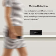 hidden spy camera clock 4k wifi security camera feature close up view