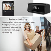 hidden spy camera clock 4k wifi security camera side profile product v
