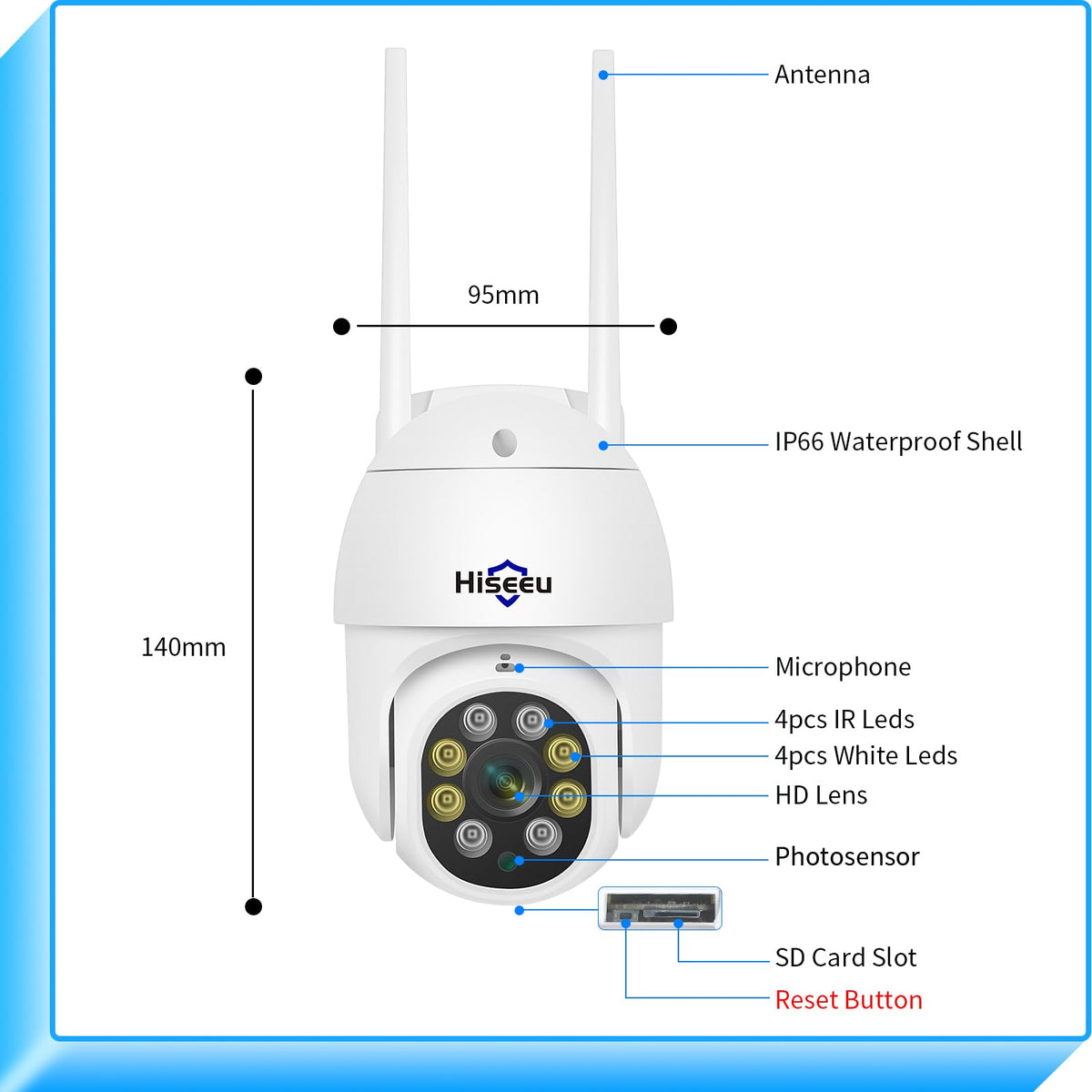 Hiseeu 3MP 360° Pan Tilt Camera real usage | Smaronics