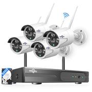 Hiseeu 5MP Home Security Camera System image 9