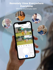 hiseeu outdoor security cameras package contents view | Smaronics