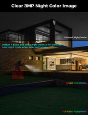 hiseeu outdoor security cameras product detail close up | Smaronics