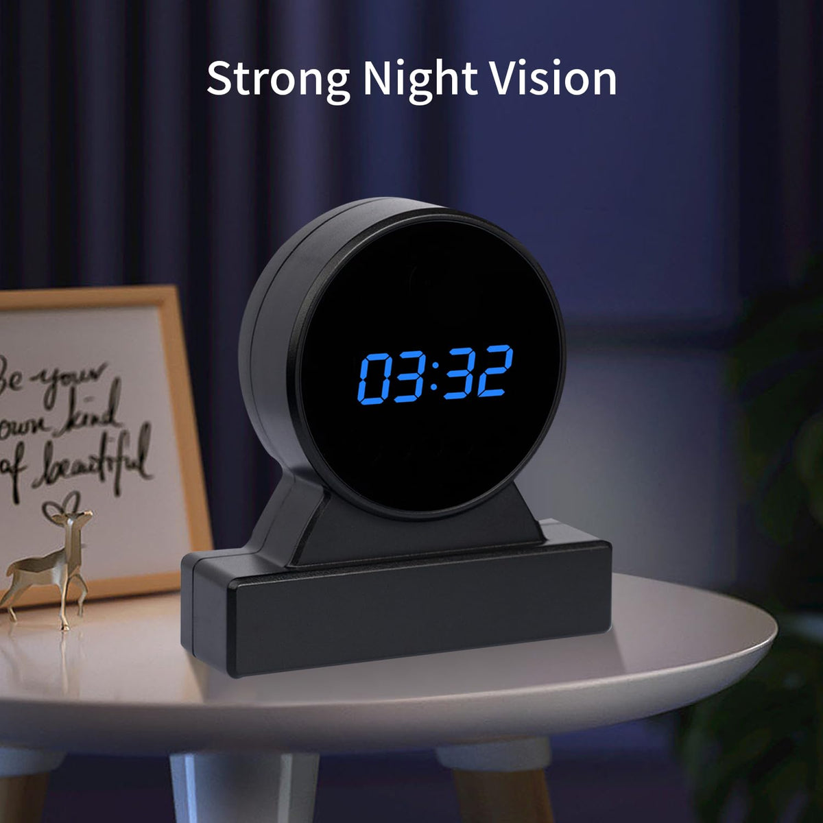 HiSpyCam Wireless Hidden Camera Clock - Full HD 1080P image 4
