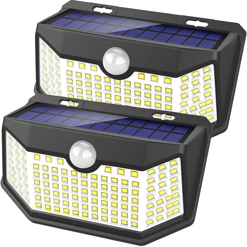 HMCITY Solar Lights Outdoor front angle | Smaronics