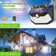 HMCITY Solar Lights Outdoor rear design | Smaronics