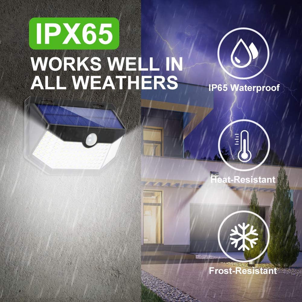 HMCITY Solar Lights Outdoor side profile | Smaronics