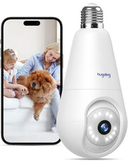 Hugolog 3K 5MP Light Bulb Security Camera image 10