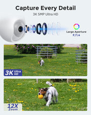 Hugolog 3K 5MP Light Bulb Security Camera rear design | Smaronics