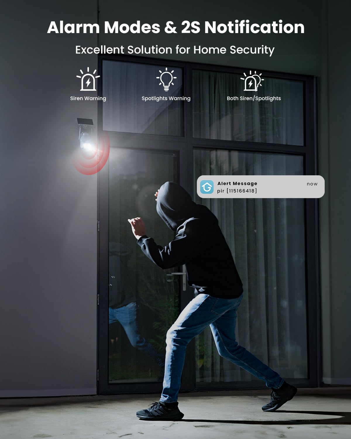 ieGeek Solar Outdoor Security Camera clip and build detail | Smaronics
