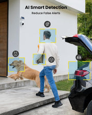 ieGeek Solar Outdoor Security Camera side profile | Smaronics