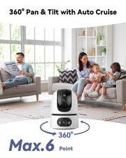 Imou Indoor Camera - 2.4GHz & 5GHz Wi-Fi 6 Security Camera image 9