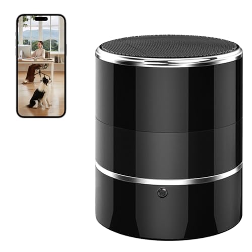 Indoor Security Camera with Bluetooth Speaker front angle | Smaronics