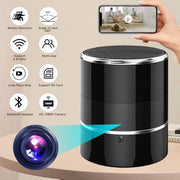 Indoor Security Camera with Bluetooth Speaker rear design | Smaronics
