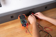 innova 3320 auto ranging digital multimeter feature close up view | Sm