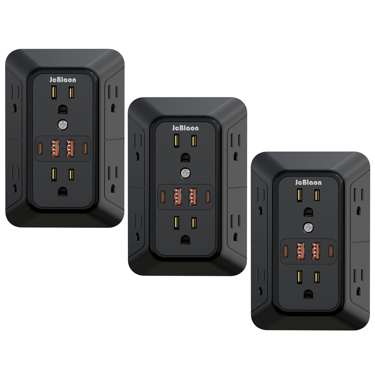 JcBlaon Outlet Extender Surge Protector image 9