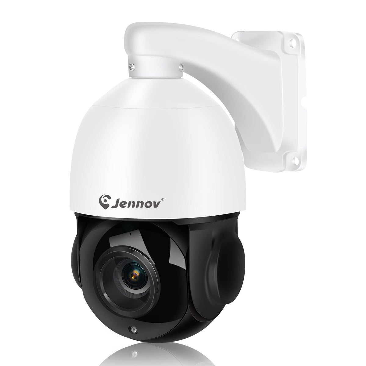 Jennov 4K 8MP POE PTZ Camera Outdoor front angle | Smaronics
