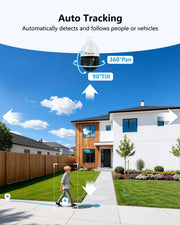 Jennov 4K 8MP POE PTZ Camera Outdoor side profile | Smaronics
