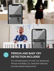 kasa 1080p indoor pan tilt wired security camera package contents view
