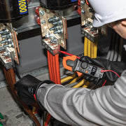 klein tools cl390 ac dc digital clamp meter feature close up view | Sm