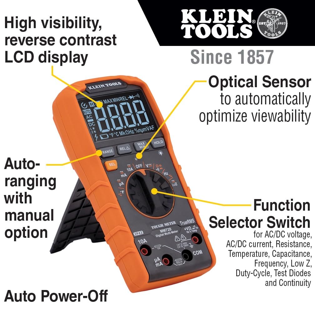 Klein Tools MM720 Digital Multimeter image 8