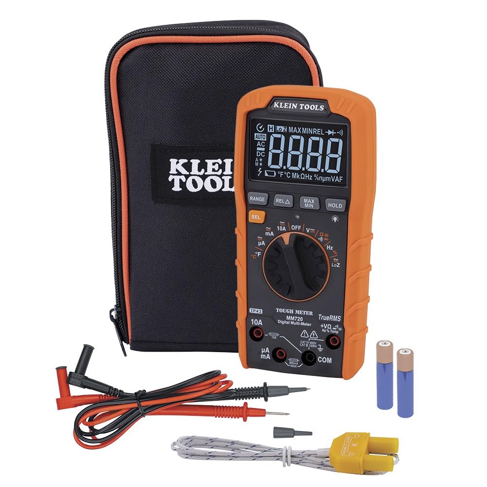 Klein Tools MM720 Digital Multimeter front angle | Smaronics