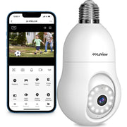 LaView 4MP Security Camera front angle | Smaronics