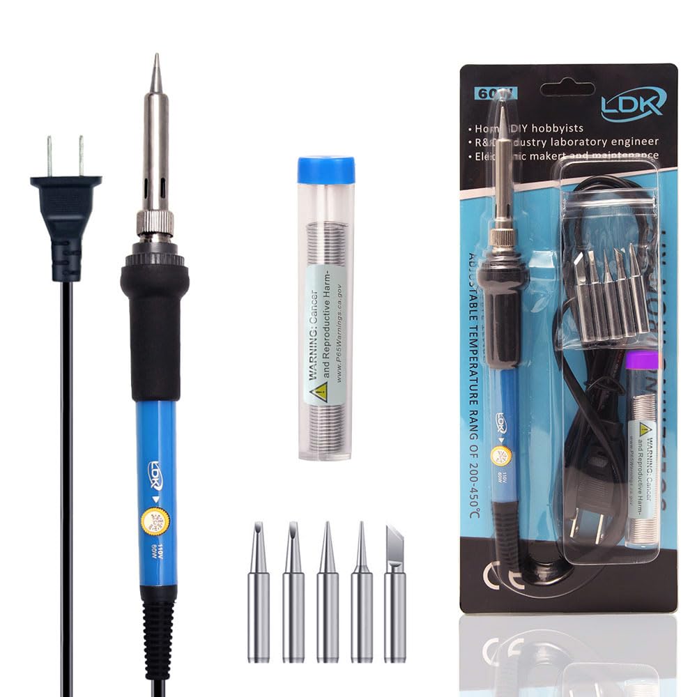 ldk soldering iron kit front angle product view | Smaronics