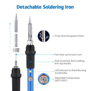 ldk soldering iron kit side profile product view | Smaronics