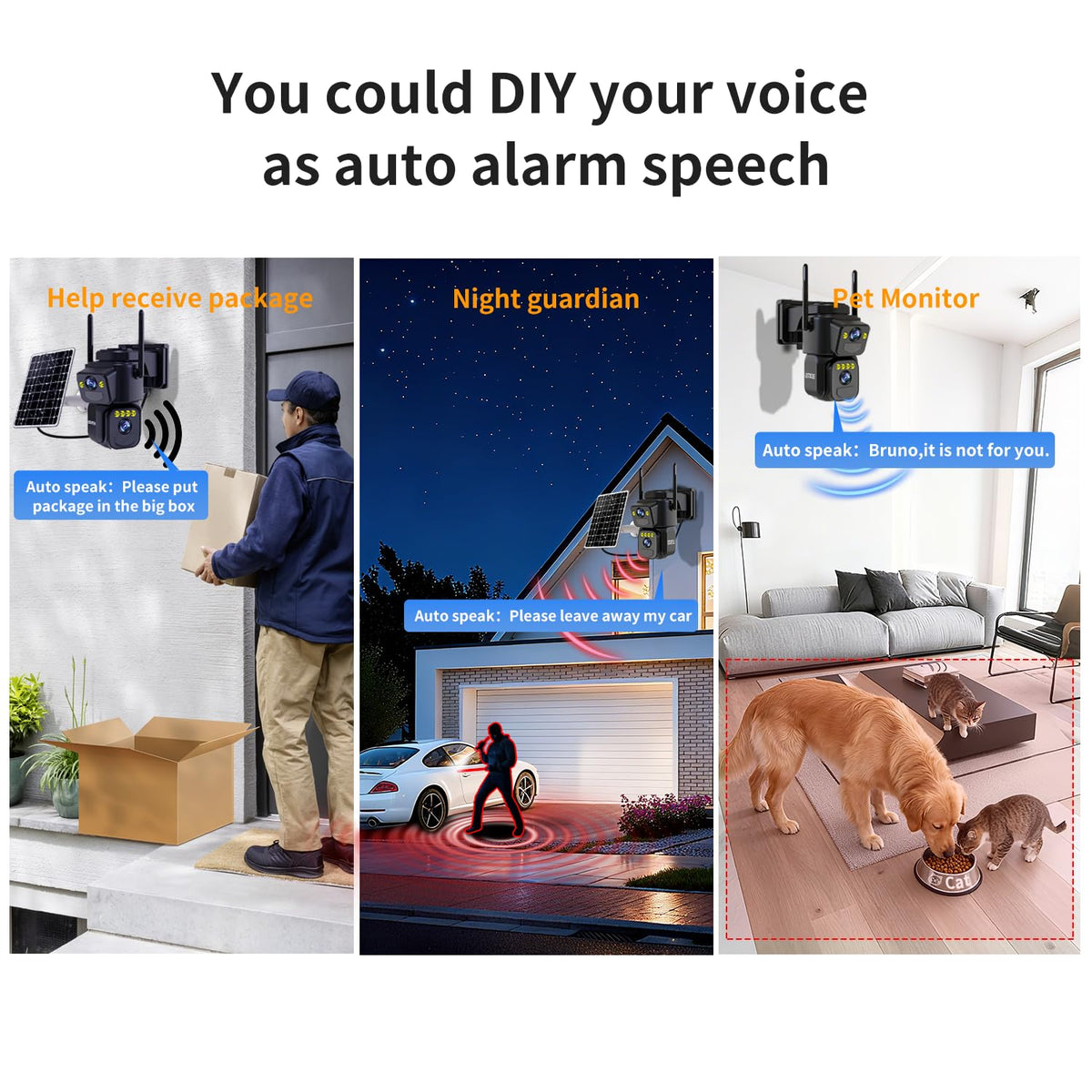 LETSCEE Dual Lens Security Cameras real usage | Smaronics