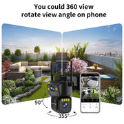 letscee security cameras outdoor wifi clip and build detail | Smaronic