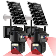 LETSCEE Security Cameras Outdoor WiFi front angle | Smaronics