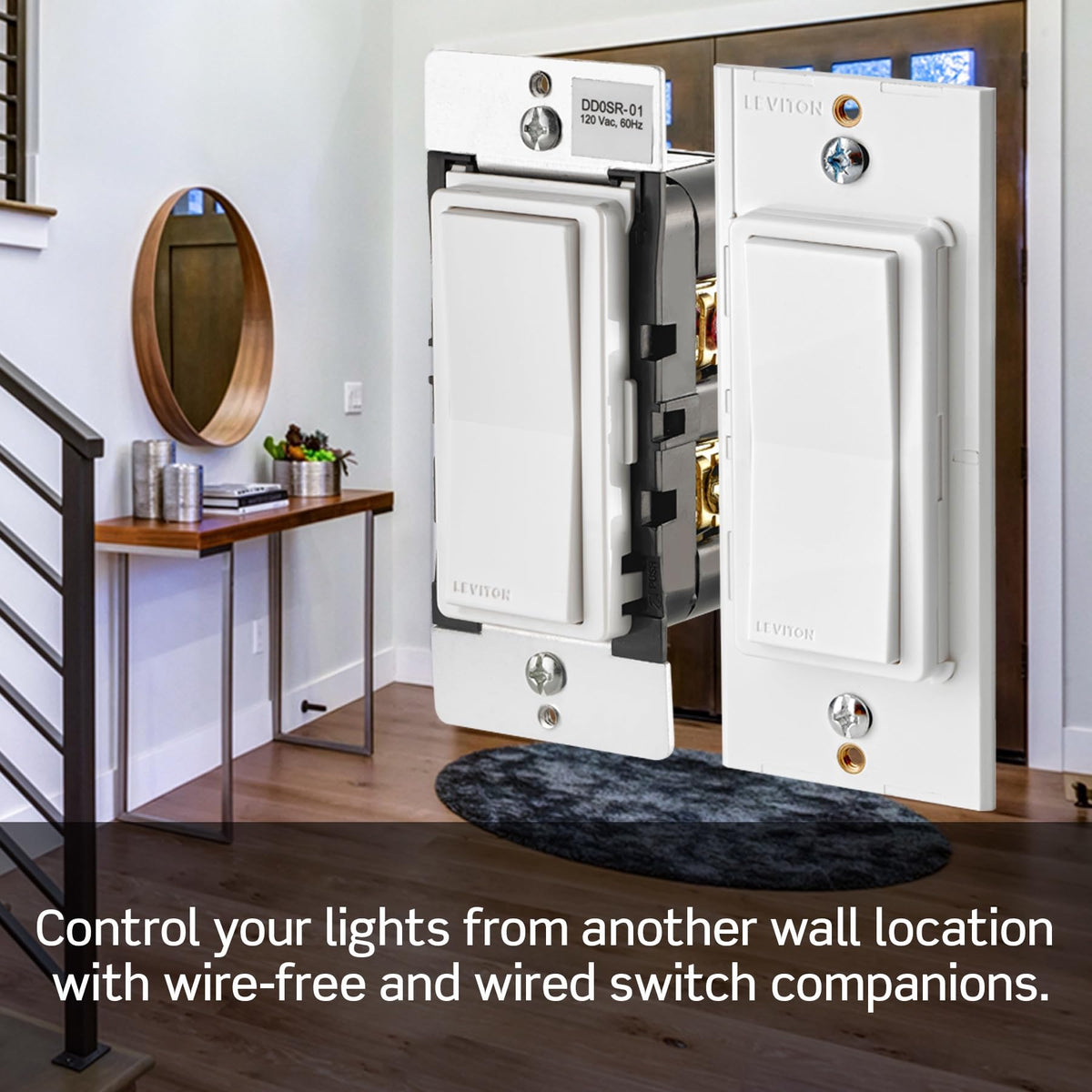 leviton decora smart switch wi fi d315s 1rw clip and build detail | Sm