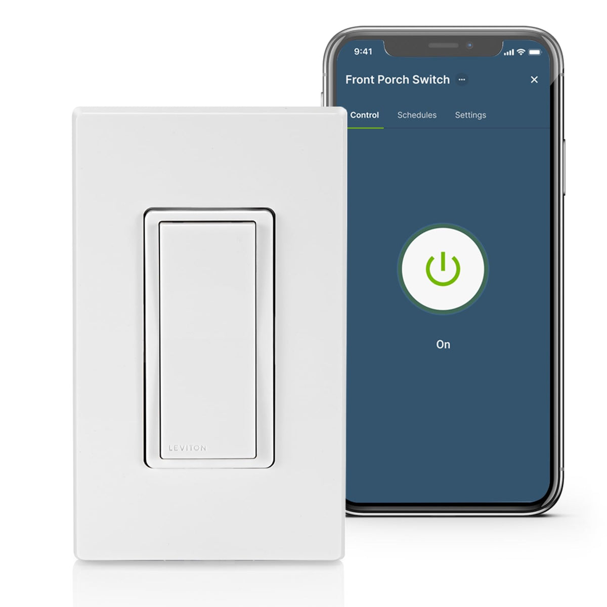 Leviton Decora Smart Switch, Wi-Fi, D315S-1RW rear design | Smaronics