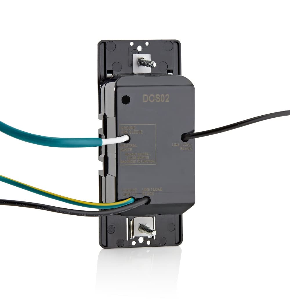 Leviton Motion Sensor Light Switch rear design | Smaronics