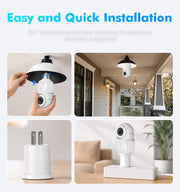 Light Bulb Security Camera 2K 5G & 2.4G WiFi image 8