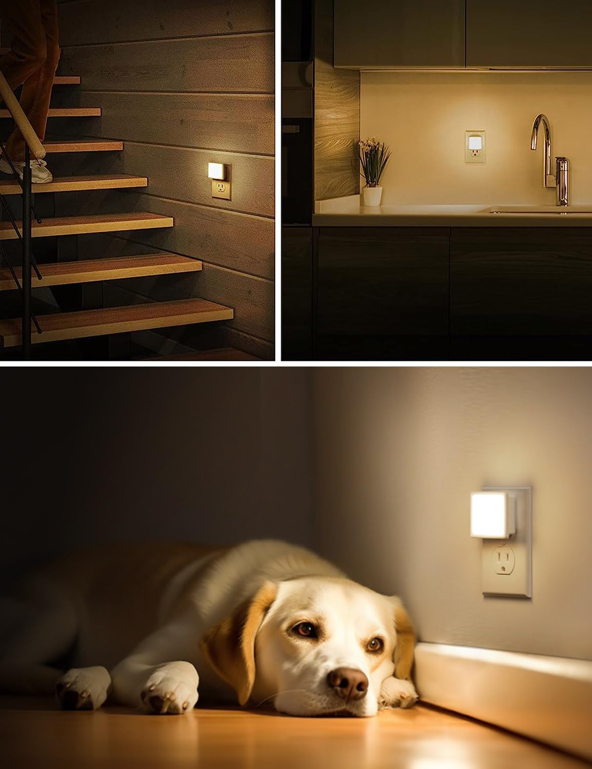LOHAS 2-Pack LED Night Lights package contents view | Smaronics