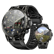 Lokmat 4G Smartwatch with Rotating Camera front angle | Smaronics
