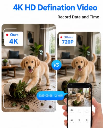 LOOKCAM 4K WiFi Nanny Cam clip and build detail | Smaronics