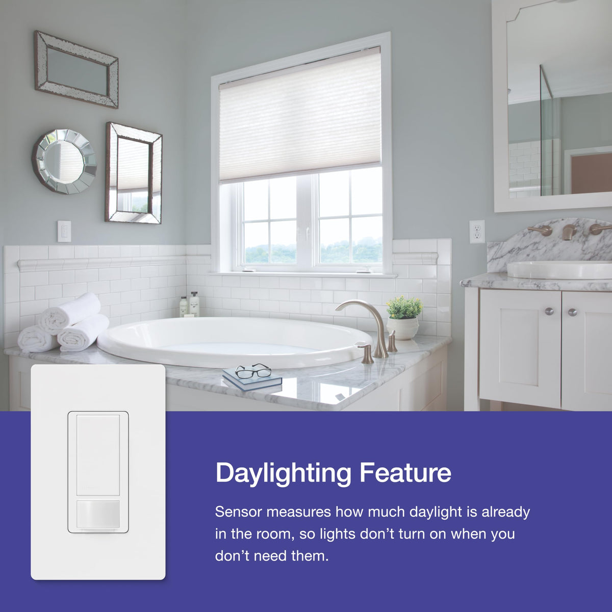 Lutron Motion Sensor Switch & Wallplate image 8