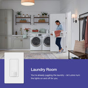 Lutron Motion Sensor Switch & Wallplate side profile | Smaronics