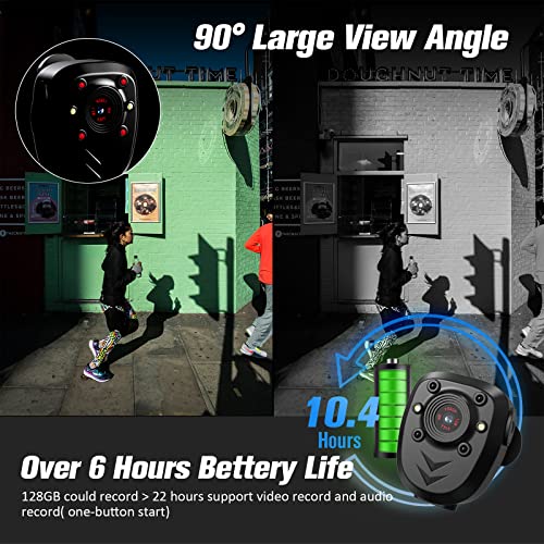 Mini Body Camera with Night Vision clip and build detail | Smaronics