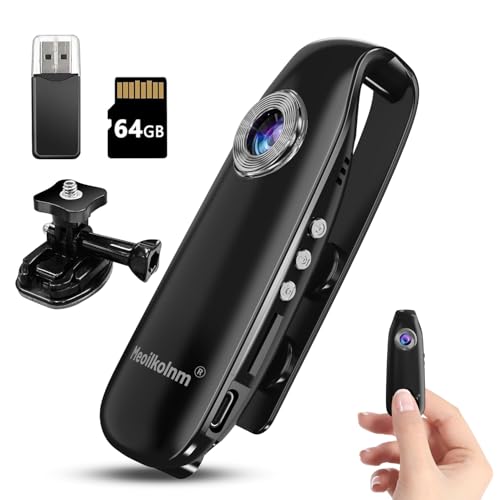mini body camera front angle product view | Smaronics