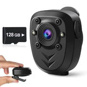 Mini Body Camera with Night Vision front angle | Smaronics