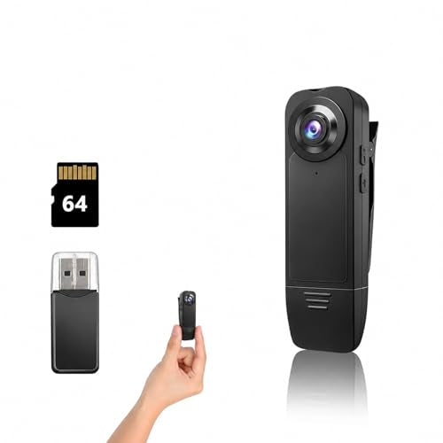 mini body camera front angle product view | Smaronics