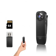 mini body camera front angle product view | Smaronics